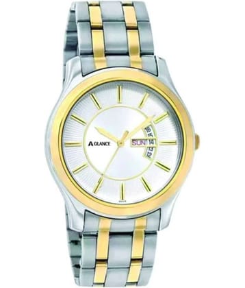 Aglance - Multicolor Metal Analog Men's Watch