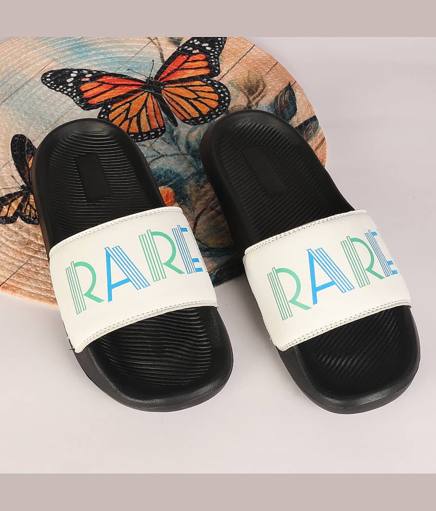 PERY PAO White Men's Slide Flip Flop