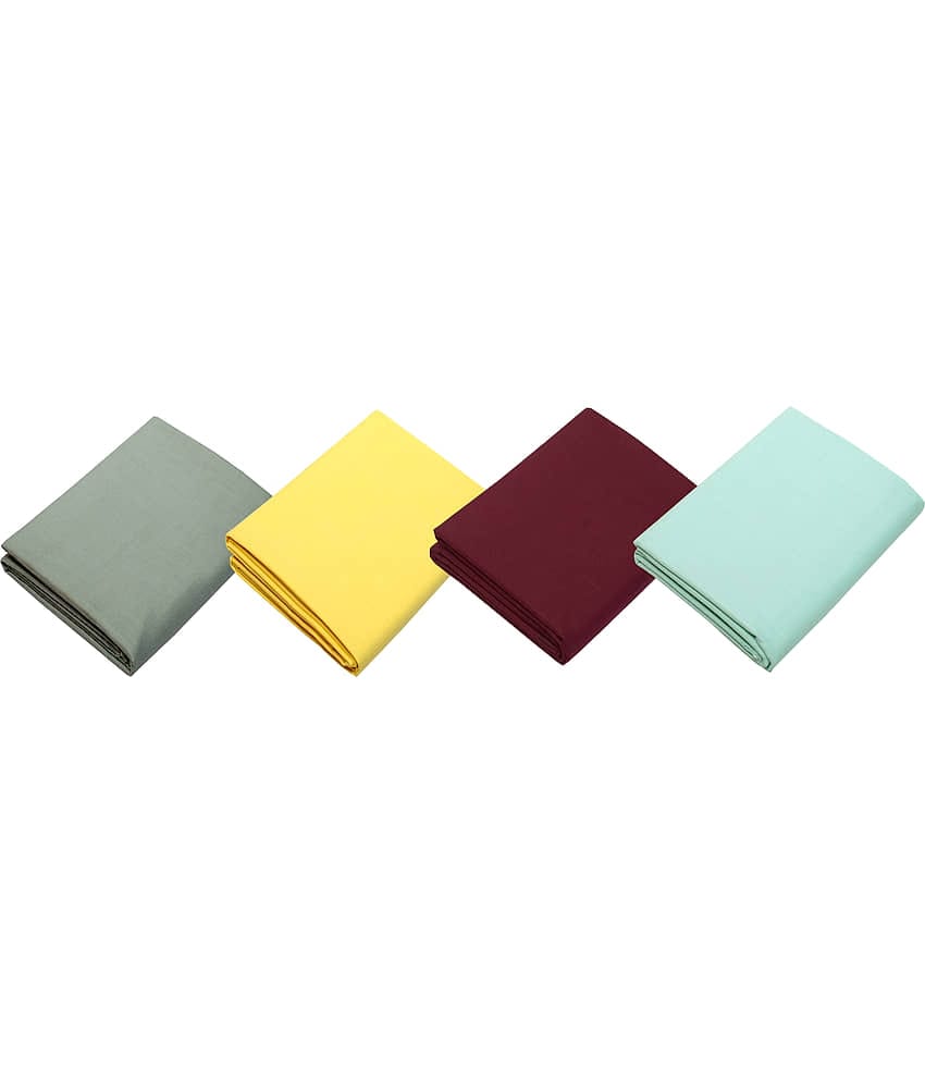 KUNDAN SULZ GWALIOR Multi Cotton Blend Unstiched Kurta 4 Pieces Kurta Fabric