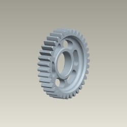 GEAR C-1 36T - Glamour | Super Splendor - 23421KTC900S