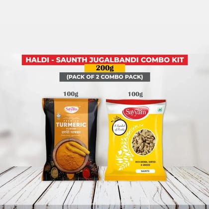 Haldi - Saunth Jugalbandi Combo Kit-200 gm