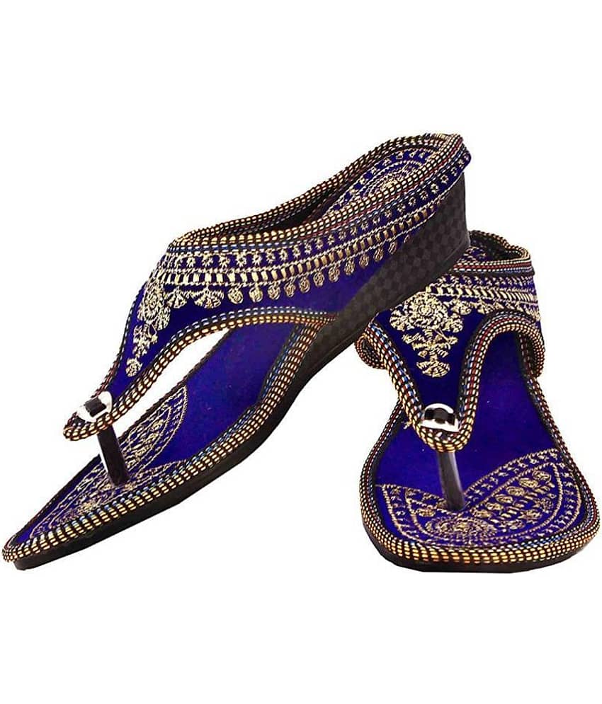 Raj - Blue Women's Flats