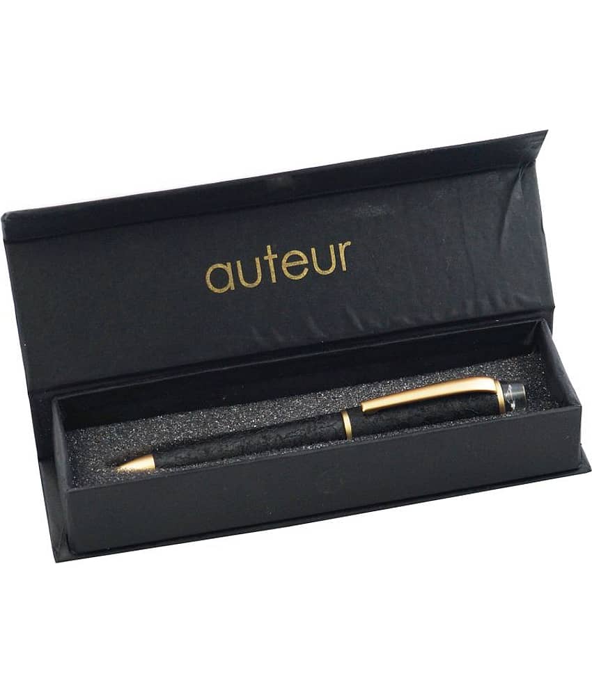 Auteur - Black Ball Pen (Pack of 1)