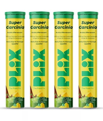 Plixgarcinia Cambogia Tablets For Weight Loss with ayurvedic herbsginger & Cinnamon 4 x 15 Tablets