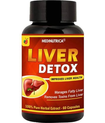 Medinutrica Liver Detox Capsule 60 No.S Pack of 1
