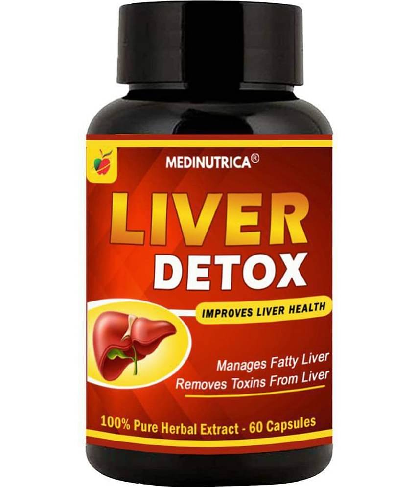 Medinutrica Liver Detox Capsule 60 No.S Pack of 1