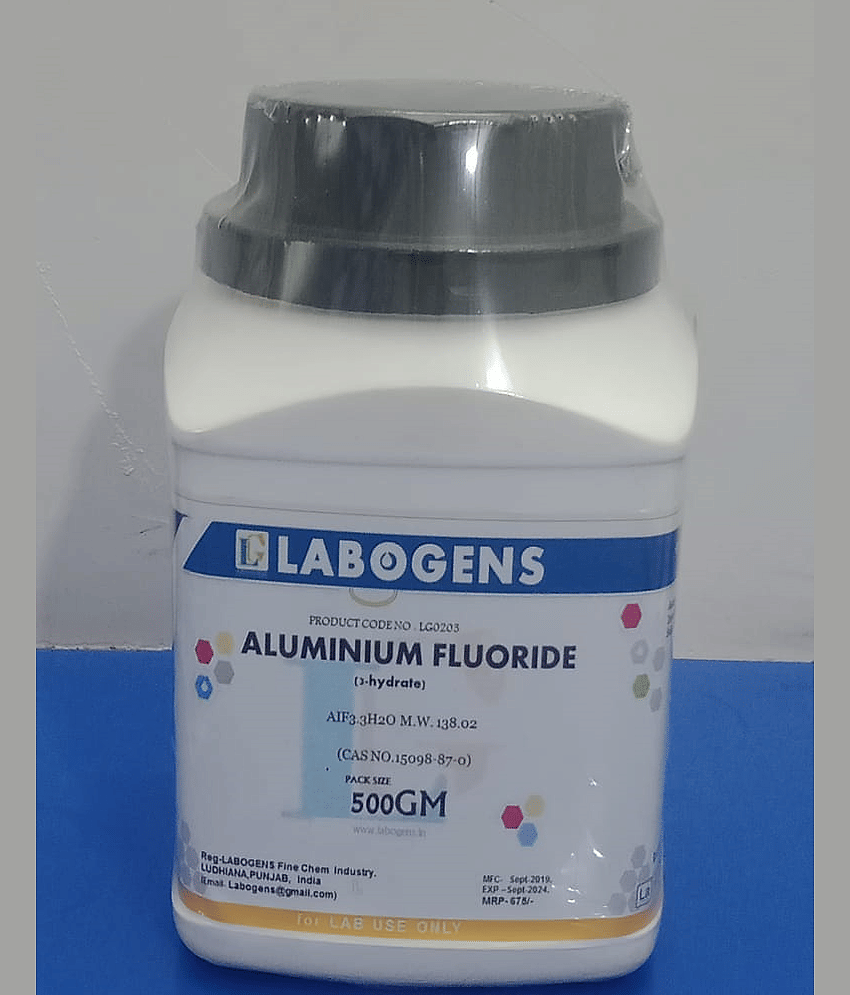 ALUMINIUM FLUORIDE (3-hydrate) 500GM