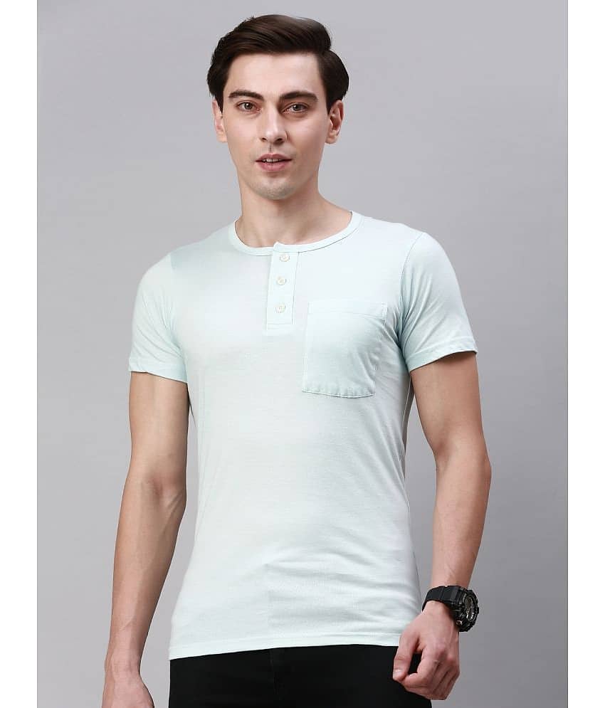 Lux Cozi - Navy Cotton Regular Fit Men's T-Shirt ( Pack of 1 )