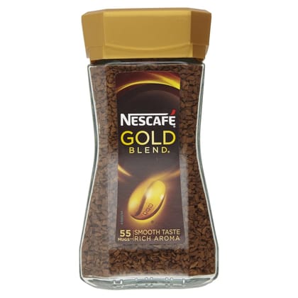 Nescafe Gold Gold Blend, Ground, Original, Glass Bottle, 100 Gm