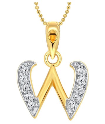 Vighnaharta Golden Color Alloy Pendant