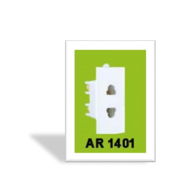 Helmer 6A F R 2 Pin Socket