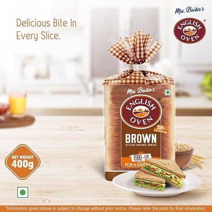 English Oven Brown Bread 400 GRAM