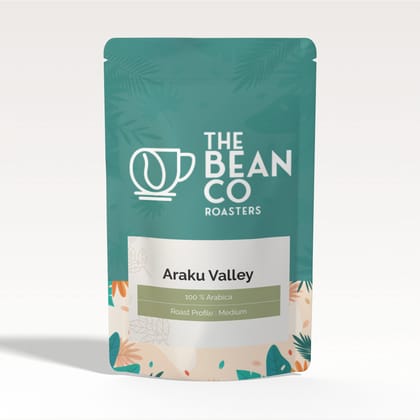 THE BEAN CO Araku Valley 100% Arabica | Medium Roast | Roasted Coffee Ground (French Press, 1Kg)