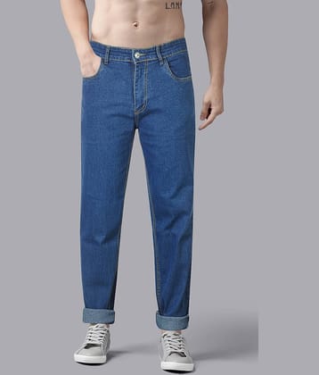 JB JUST BLACK Regular Fit Cuffed Hem Men's Jeans - Blue ( Pack of 1 )