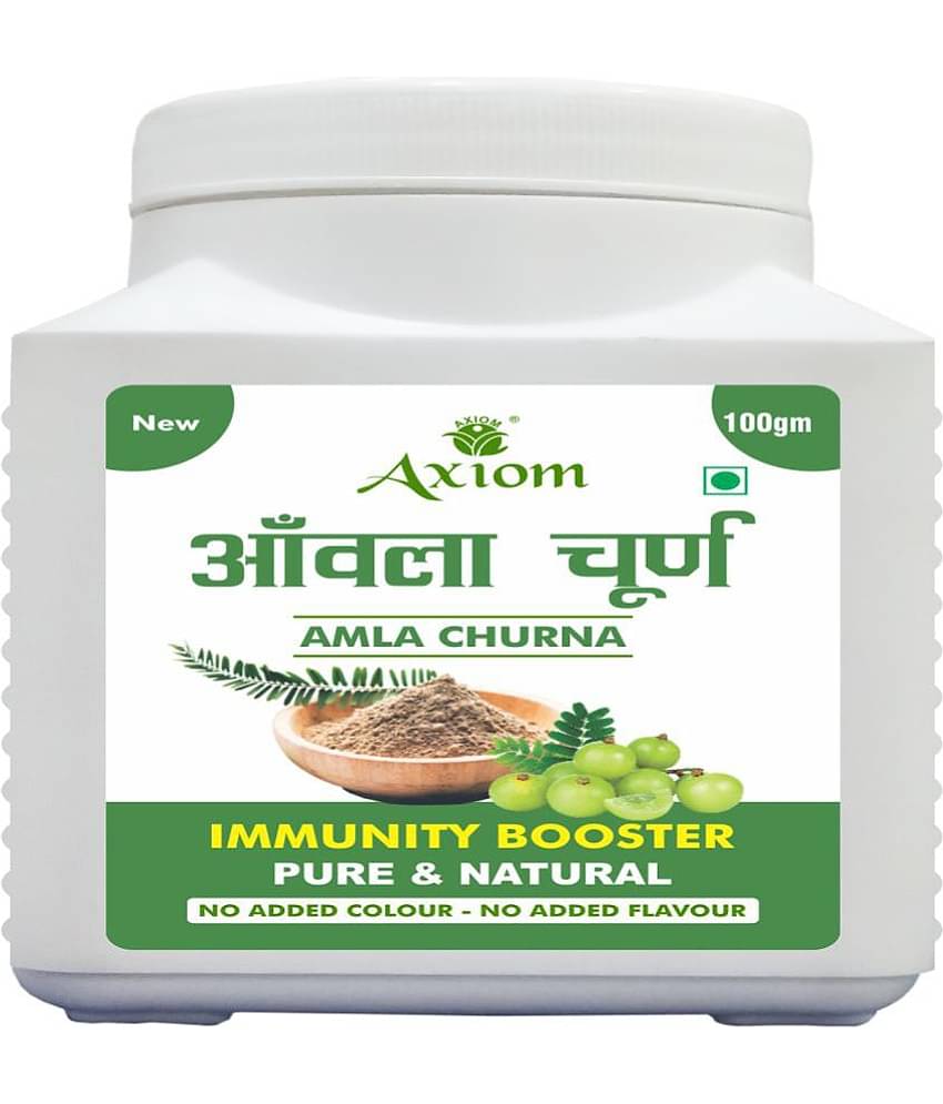 Axiom Amla Churna (Pack of 4)|100% Natural Who-Glp,Gmp,Iso Certified Product