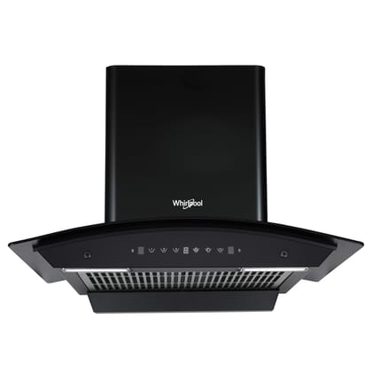 Whirlpool 60cm 1350 m3/hr Filterless Autoclean Kitchen Chimney | Free Installation | 11 Years Warranty on Motor and 5 Years Comprehensive | Made In India| CGFL 604 HAC BK HOOD | Gesture Control| Black Whirlpool 60cm 1350 m3/hr Filterless Autoclean Kitche