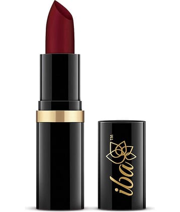 Iba Pure Lips Moisturizing Lipstick Shade A72 Maroon Burst, 4g , Highly Pigmentated (Pack of 1)