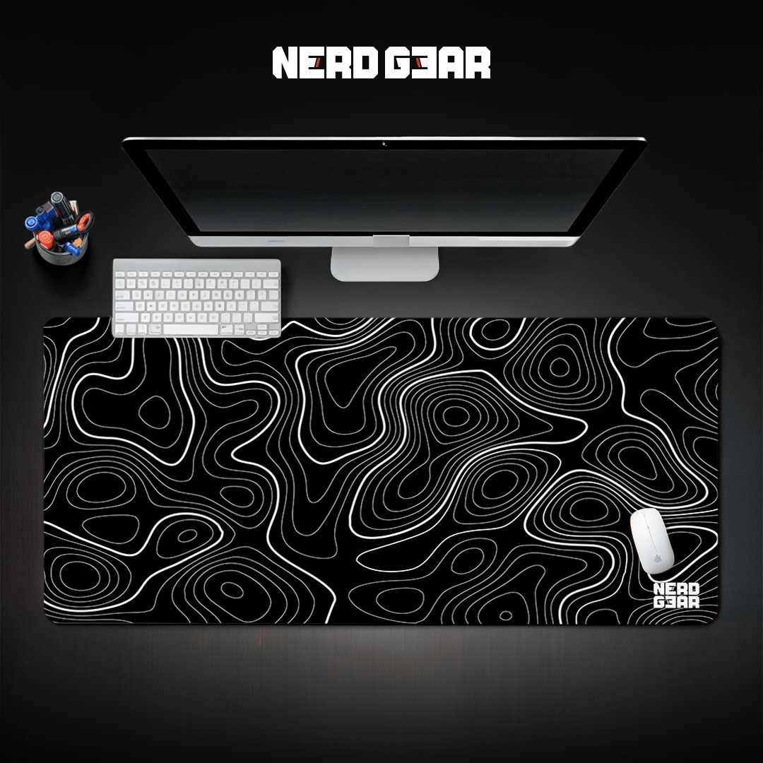 Topography Lines NerdMat-42 x 90 cm / Unstiched