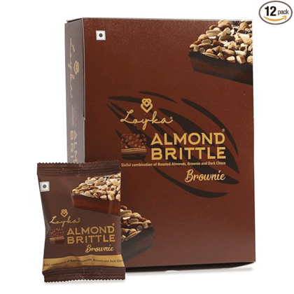 Loyka Almond Brittle Brownie 