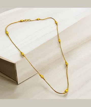 AKLINA Gold Plated Chain ( Set of 1 )