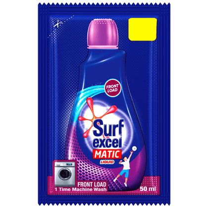 Surf Excel Matic Liquid Front Load, 50 ml