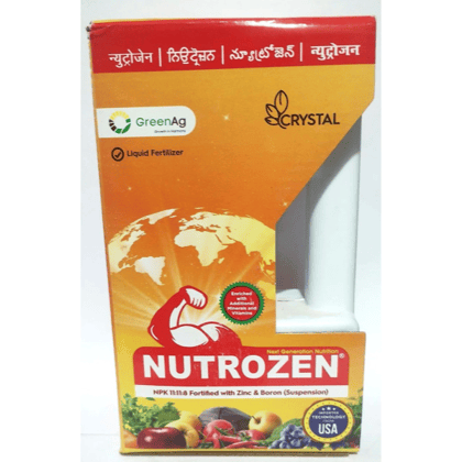 Nutrozen NPK 11:11:8 Fortified with Zinc & Boron (Suspension) - 400 mL Nutrozen NPK 11:11:8 Fortified with Zinc & Boron (Suspension) - 400 mL