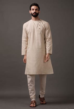 Beige Kurta-36