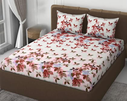 Bedsheets double bed comfort to your bedroom with our 90x100 size Fitted Glace Cotton