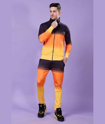yellow tree Multicolor Polyester Relaxed Fit Men's Tracksuit ( Pack of 1 )