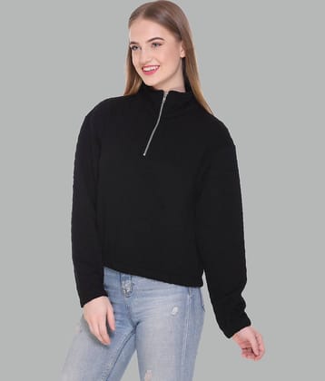 RF RAVES Poly Cotton Green Non Hooded Sweatshirt