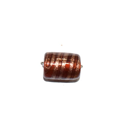 Beadwaala Handmade Fancy Lampwork Glass For Jewelry Making. (Tube) SFL-092-Per Packet 25 Pcs / 15X11 MM