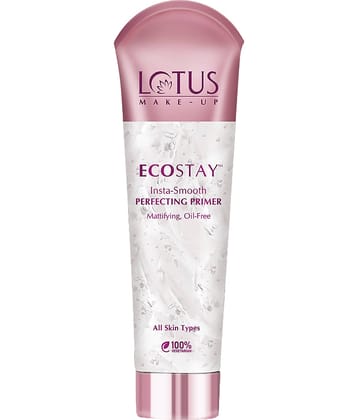 Lotus Make,Up Ecostay Insta Smooth Perfecting Primer , Vitamin E , Matte Finish , Oil Free , 30G