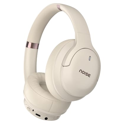 Noise Airwave Max 4 Wireless Over Ear Headphones with 70H Playtime, ENC, 40mm Driver, Low Latency(up to 40ms), Dual Pairing, BT v5.4 (Calm Beige) Noise Airwave Max 4 Wireless Over Ear Headphones with 70H Playtime, ENC, 40mm Driver, Low Latency(up to 40ms