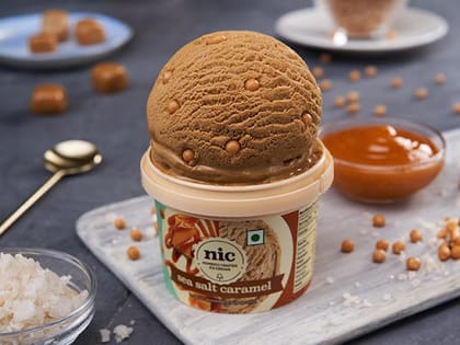 Sea Salt Caramel Ice Cream 100ml