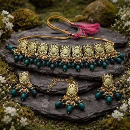 jewelry set with mangtika jewelry set with mangtika
