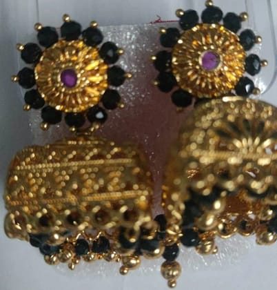Exquisite 1 GRAM Gold Buttalu Jewellery Set