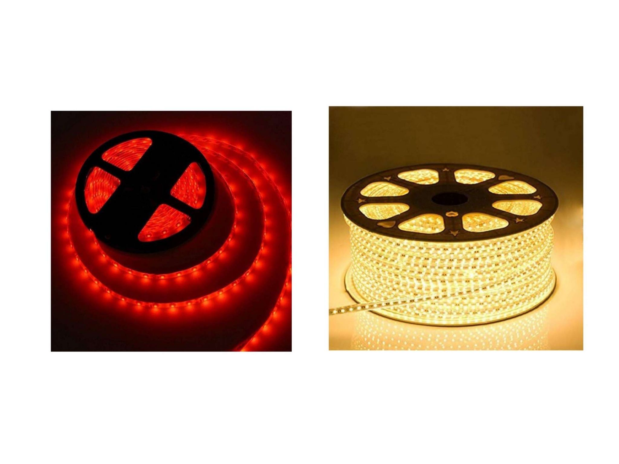 IMAGO 500 LEDs 5 m Red, Yellow Rice Lights (Pack of 2)