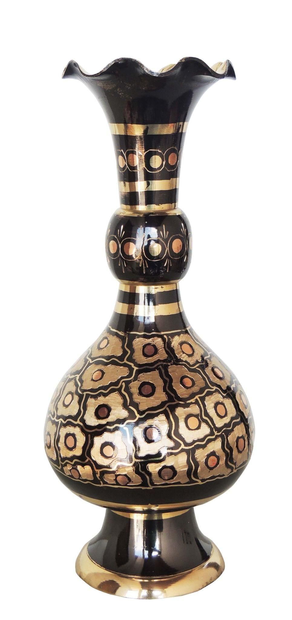 Brass Home & Garden Decorative Flower Pot, Vase - 5*10.7*12.7 inch (F559 A)