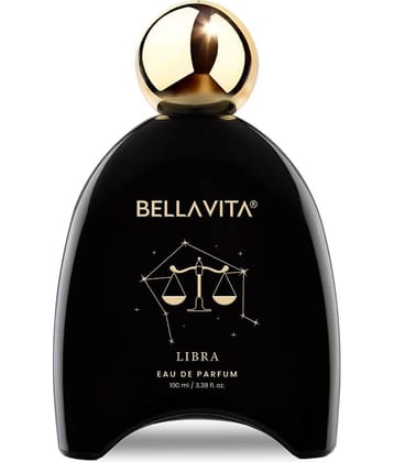 BELLAVITA Zodiac Collection Libra EDP Unisex | Spicy, Lavender and Sandalwood | Premium Long Lasting Fragrance Perfume for Men and Women, 100ml