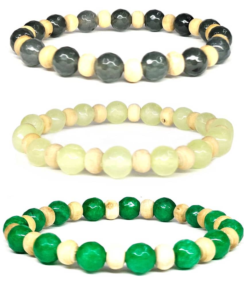 DAIVYA WELLNESS - Multicolor Bracelet ( Pack of 3 )