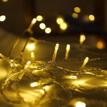 LED Power Pixel Serial String Light, 360 Degree Light in Bulb | Copper Led Pixel String Light for Home Decoration,Diwali,Christmas(Warm White) Pack of 1