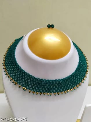 Collar Necklace for Women - Blue Firozi Sizzler Fashionifyy