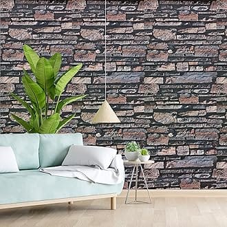 Eurotex 3D Modern Design Wallpaper, use as Wall Covering for Living Room, Living Room, Walls Grey Color Wallpaper (Roll 57 sq ft) 21802