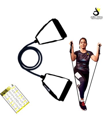 AJRO DEAL - Latex Single Toning Tube ( Pack of 1 )