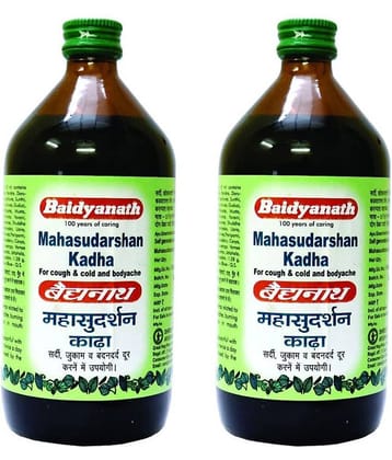 Baidyanath Mahasudarshan Kadha Immunity Boosters Liquid 450 Ml Pack of 2