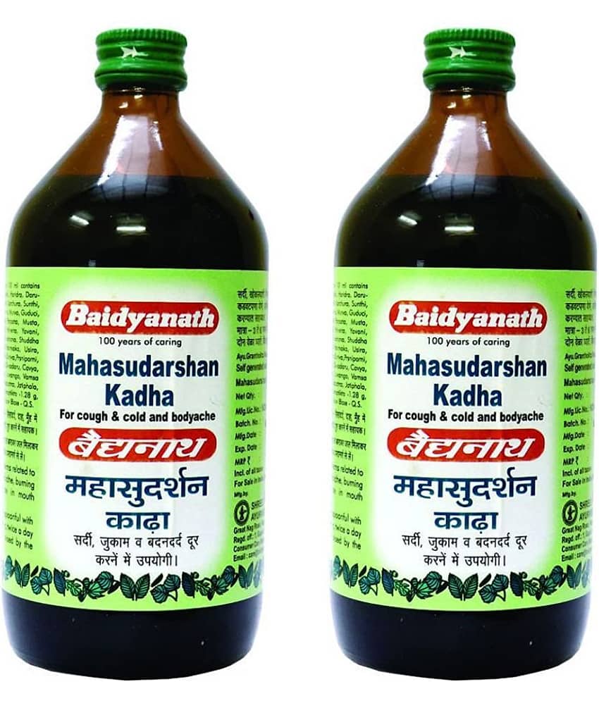 Baidyanath Mahasudarshan Kadha Immunity Boosters Liquid 450 Ml Pack of 2