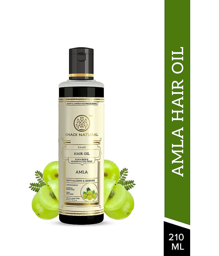 khadi natural Anti Dandruff Amla Oil 210 ml ( Pack of 1 )