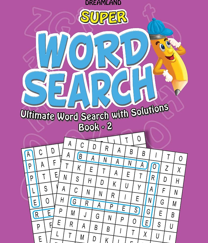 Super Word Search Part - 2 - Interactive & Activity  Book