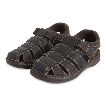 Spring Field ES-03 Men Brown Sandals-40/6