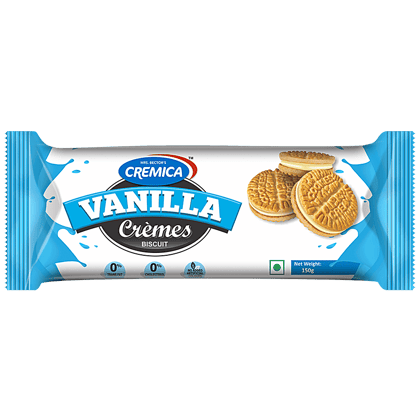 Cremica Cream Biscuit - Vanilla Cream, 150 G